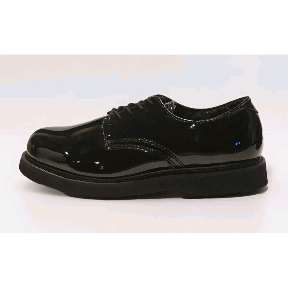 Original SWAT Men's Classic Hi-Gloss Synthetic Leather Oxford Work Shoe Men's 9W - Picture 5 of 10